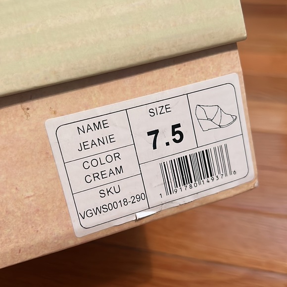 Very G leopard wedge - Picture 3 of 4